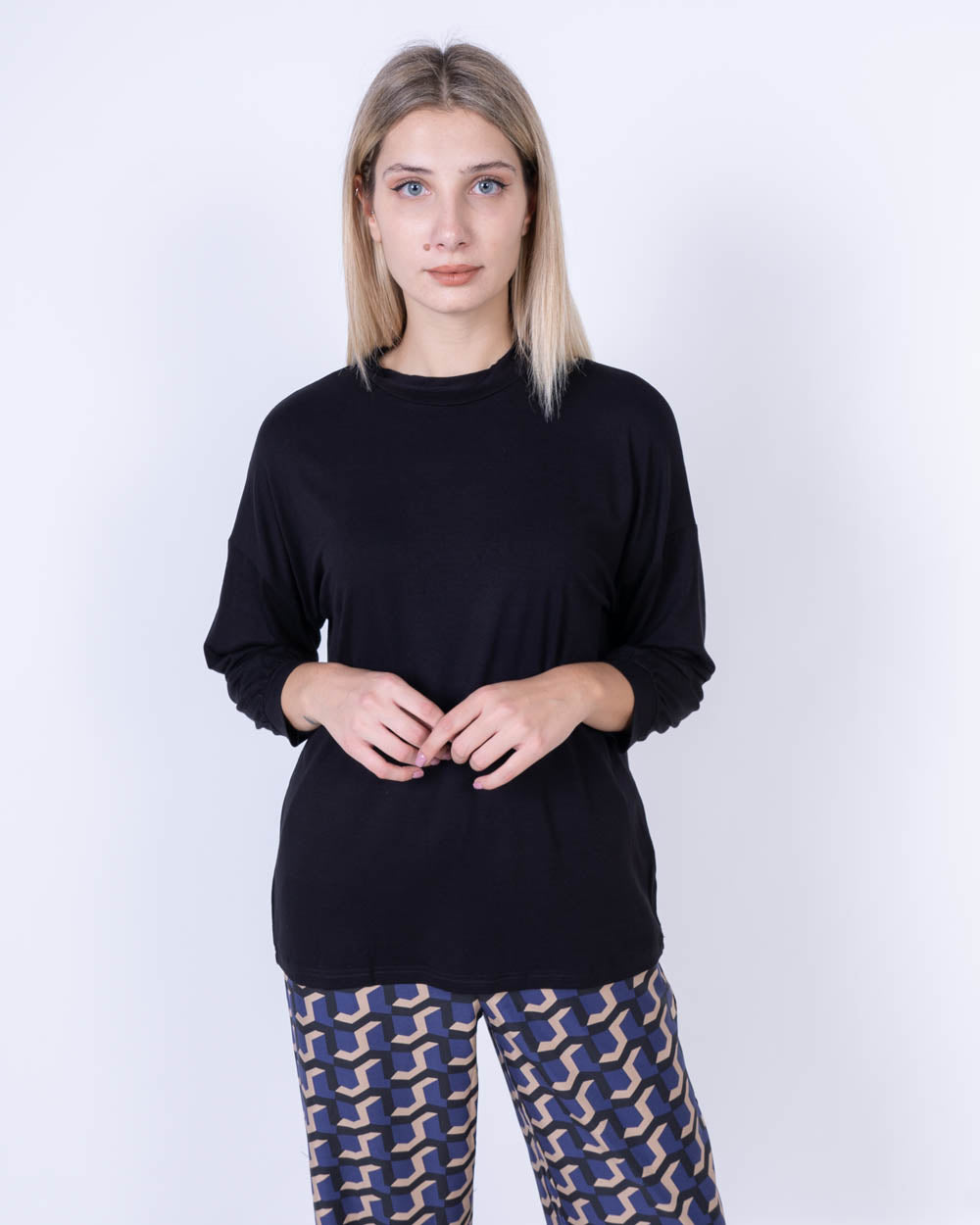 MAGLIA CERICA NERO