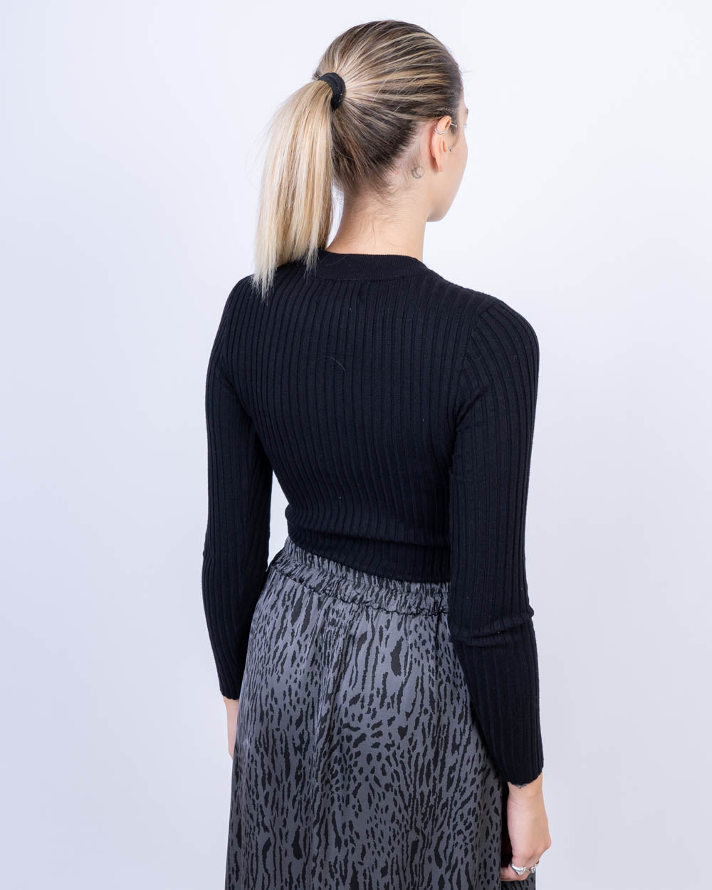 MAGLIA CRISTINA NERO