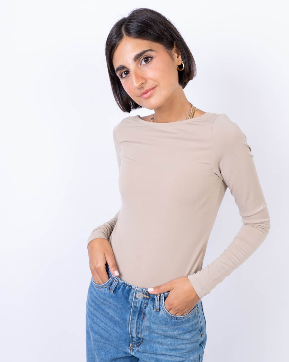 MAGLIA GILSA BEIGE