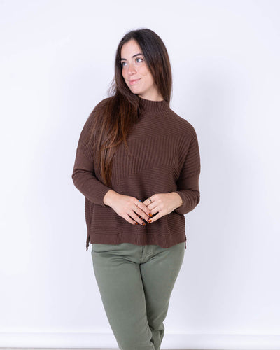 MAGLIA PEPERONCINO CIOCCOLATO