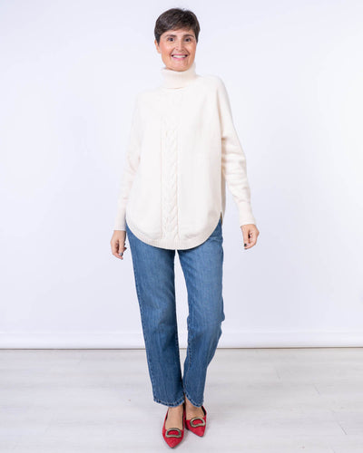 MAGLIONE ANICE PANNA
