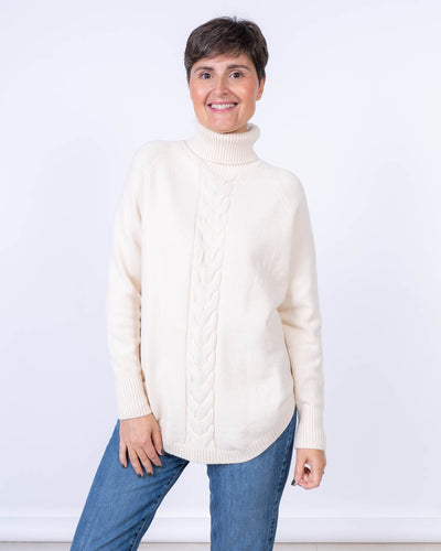 MAGLIONE ANICE PANNA