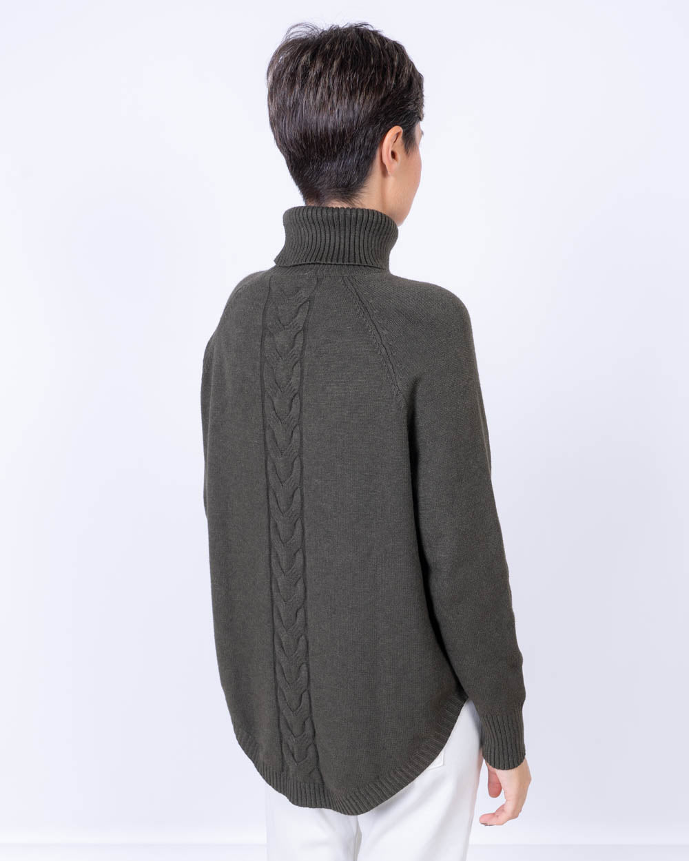 MAGLIONE ANICE VERDE MILITARE