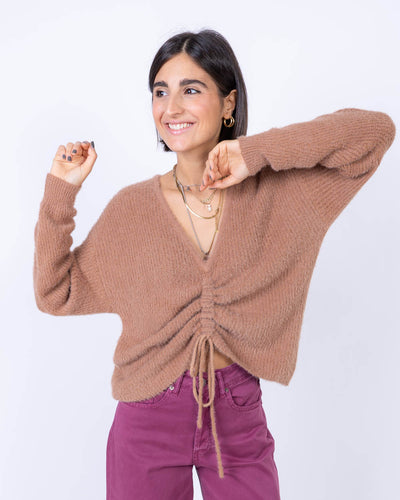 MAGLIONE BERGAMOTTO CAMMELLO