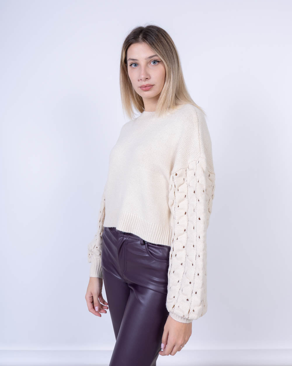 MAGLIONE BUBBLES PANNA