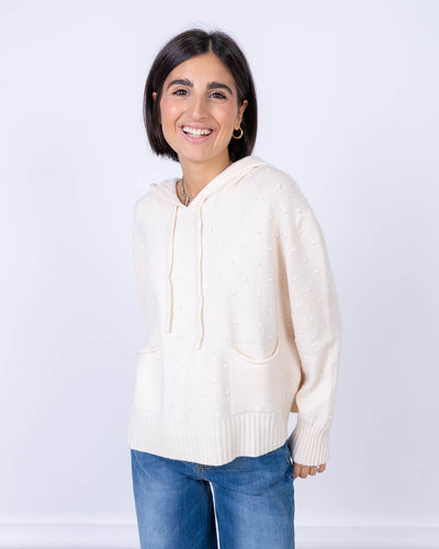 MAGLIONE CANNELLA PANNA
