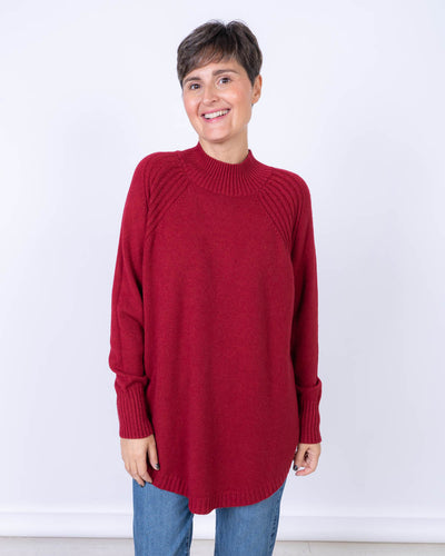 MAGLIA CURRY BORDEAUX
