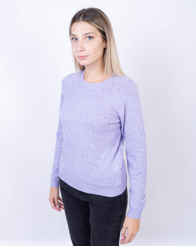 MAGLIONE DOFFY LUREX LAVANDA