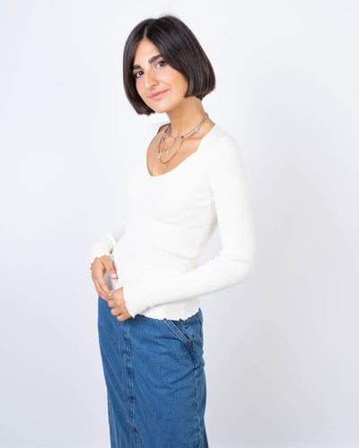 MAGLIONE EVIE PANNA