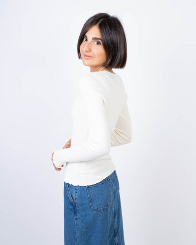 MAGLIONE EVIE PANNA