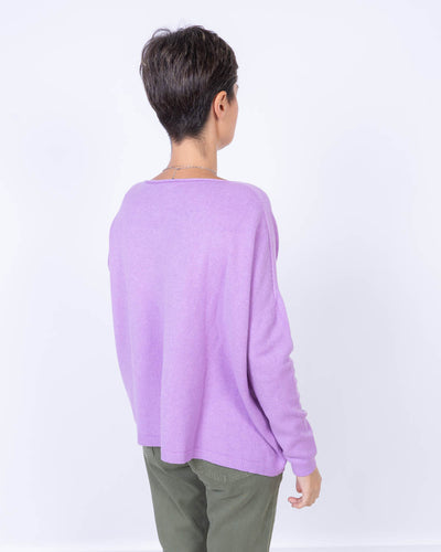 MAGLIONE GIGLIO LILLA