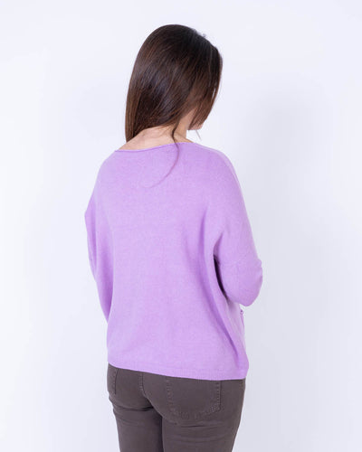 MAGLIONE GIGLIO LILLA