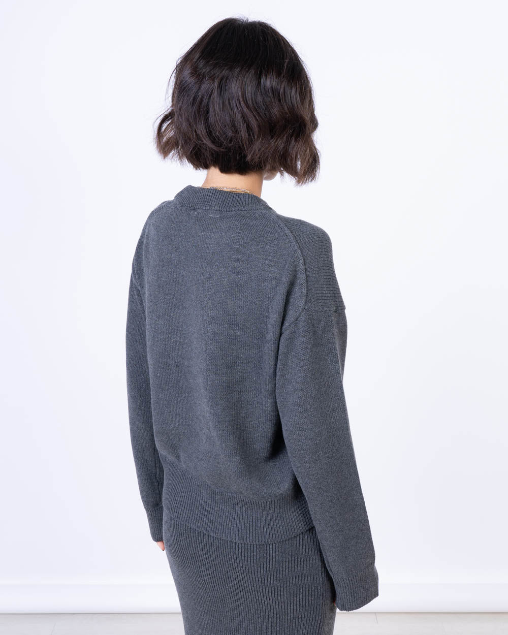 MAGLIONE HALDIES GRIGIO SCURO