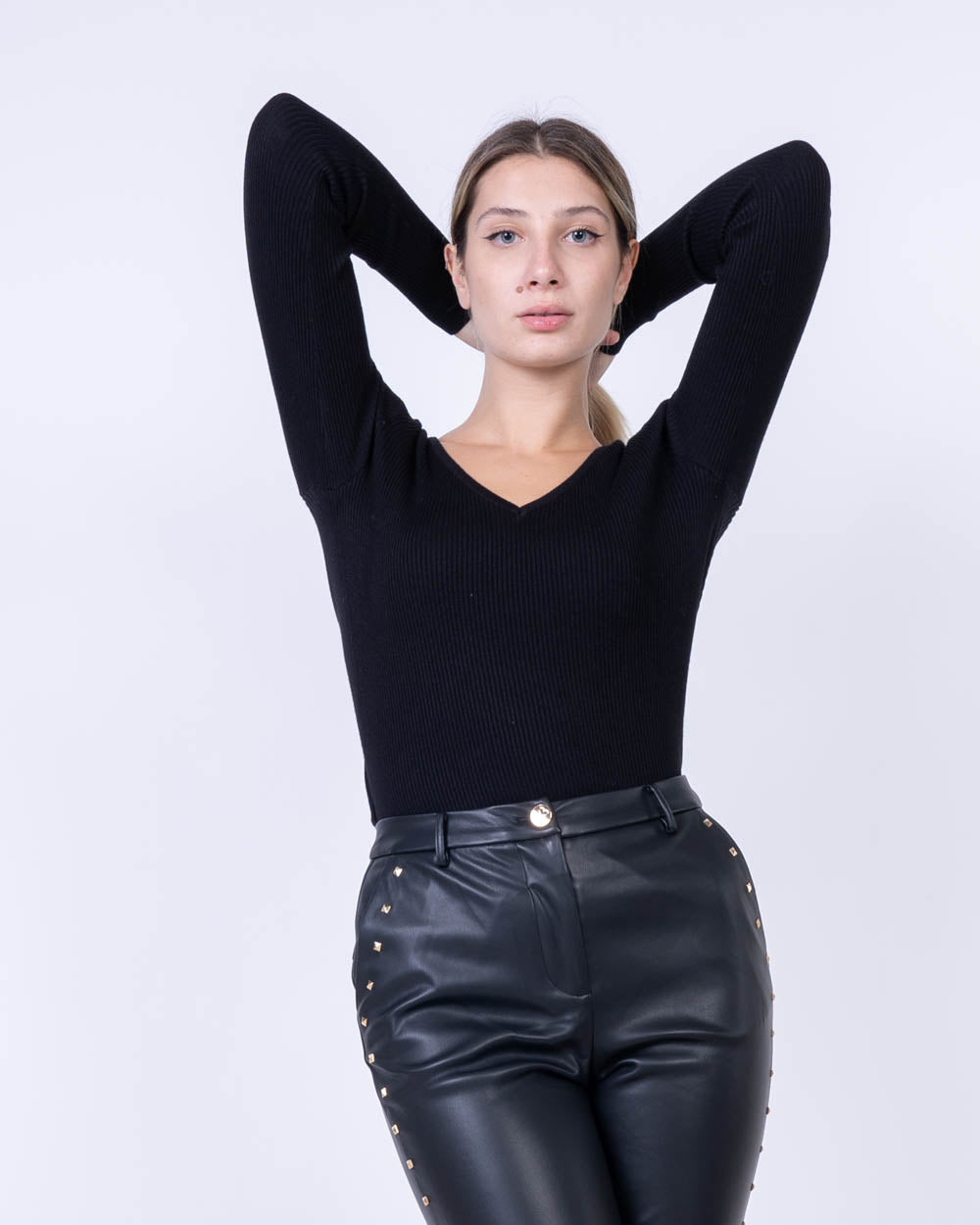 MAGLIONE HAYA NERO