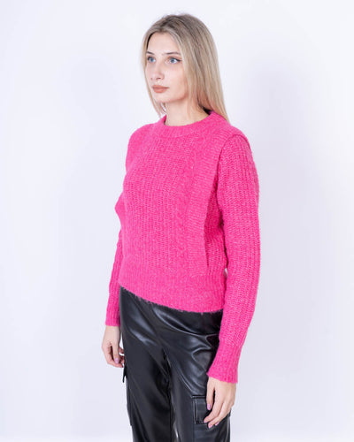 MAGLIONE HAZEL FUXIA