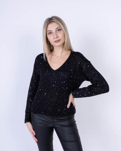 MAGLIONE LEILANI NERO