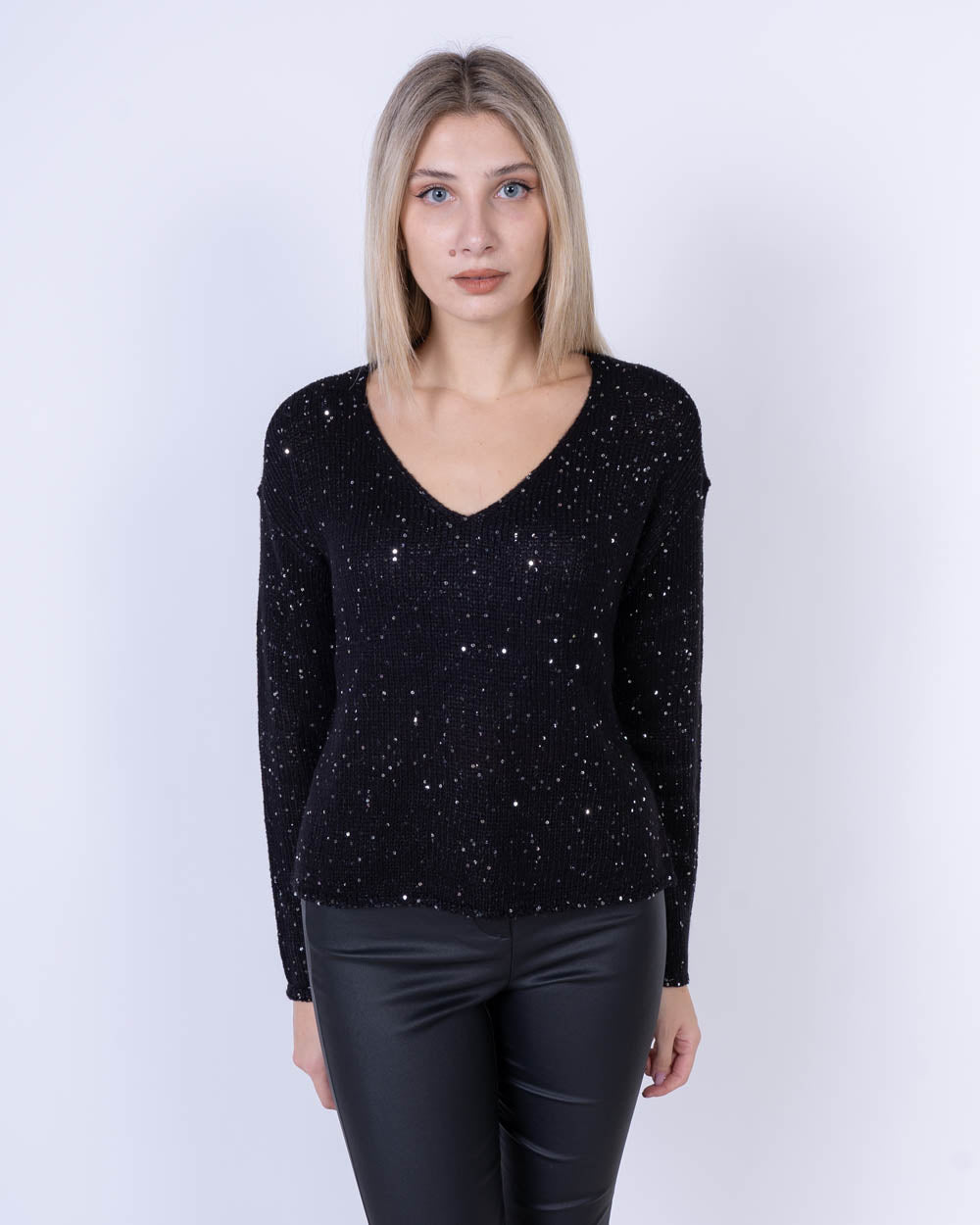 MAGLIONE LEILANI NERO