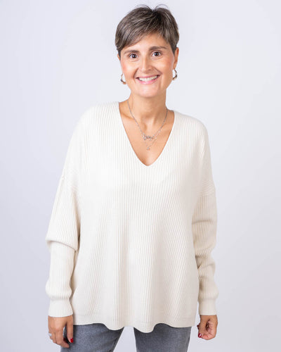 MAGLIONE MAG PANNA