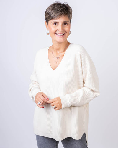 MAGLIONE MAG PANNA