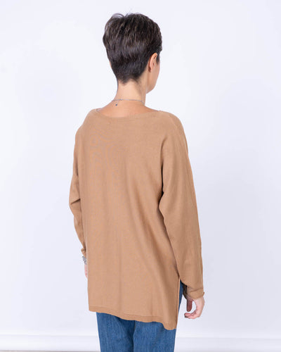 MAGLIONE MALVA CAMMELLO