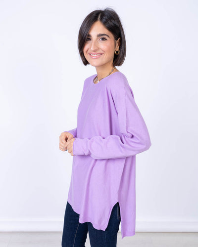 MAGLIONE MALVA LILLA