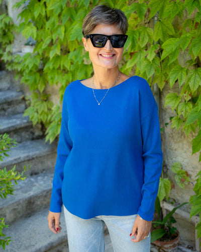 MAGLIONE NANCY BLU ROYAL