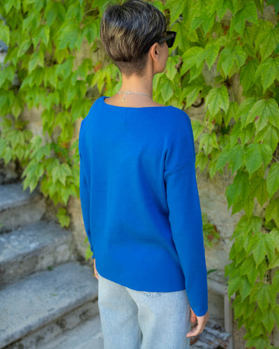 MAGLIONE NANCY BLU ROYAL