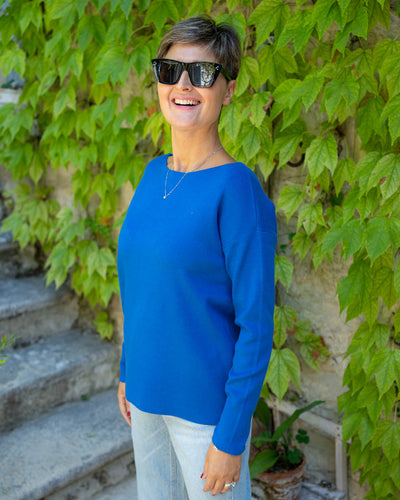 MAGLIONE NANCY BLU ROYAL