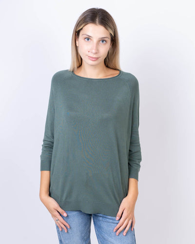 MAGLIONE NELLIE VERDE MILITARE