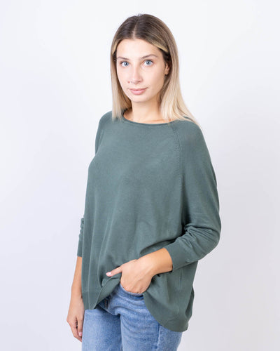 MAGLIONE NELLIE VERDE MILITARE