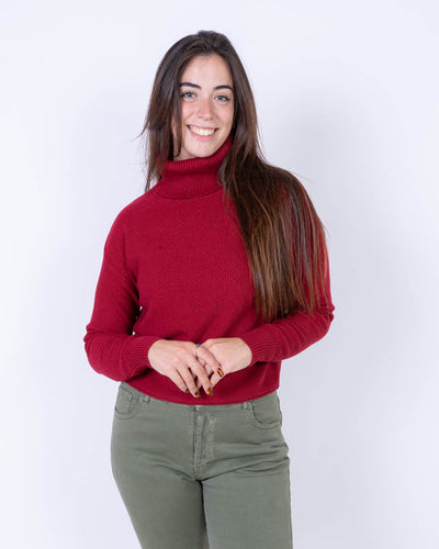 MAGLIONE PEPE BORDEAUX