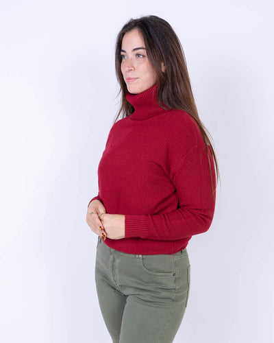 MAGLIONE PEPE BORDEAUX