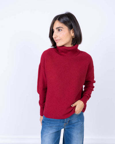 MAGLIONE PEPE BORDEAUX