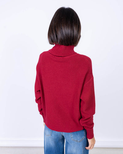 MAGLIONE PEPE BORDEAUX