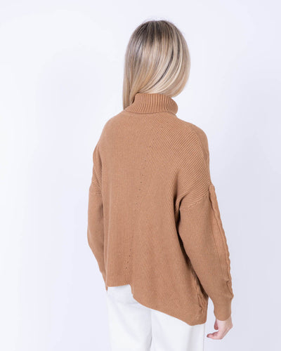 MAGLIONE ZENZERO CAMMELLO