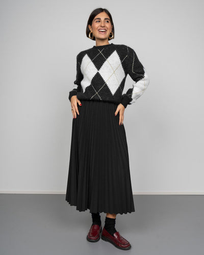 MAGLIONCINO NEVE NERO