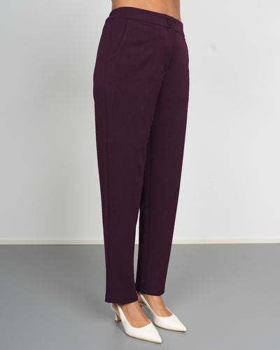 TAILLEUR BOX CAPRI BORDEAUX