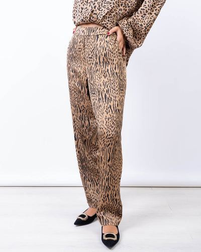 PANTALONE ANEMONE CAMMELLO