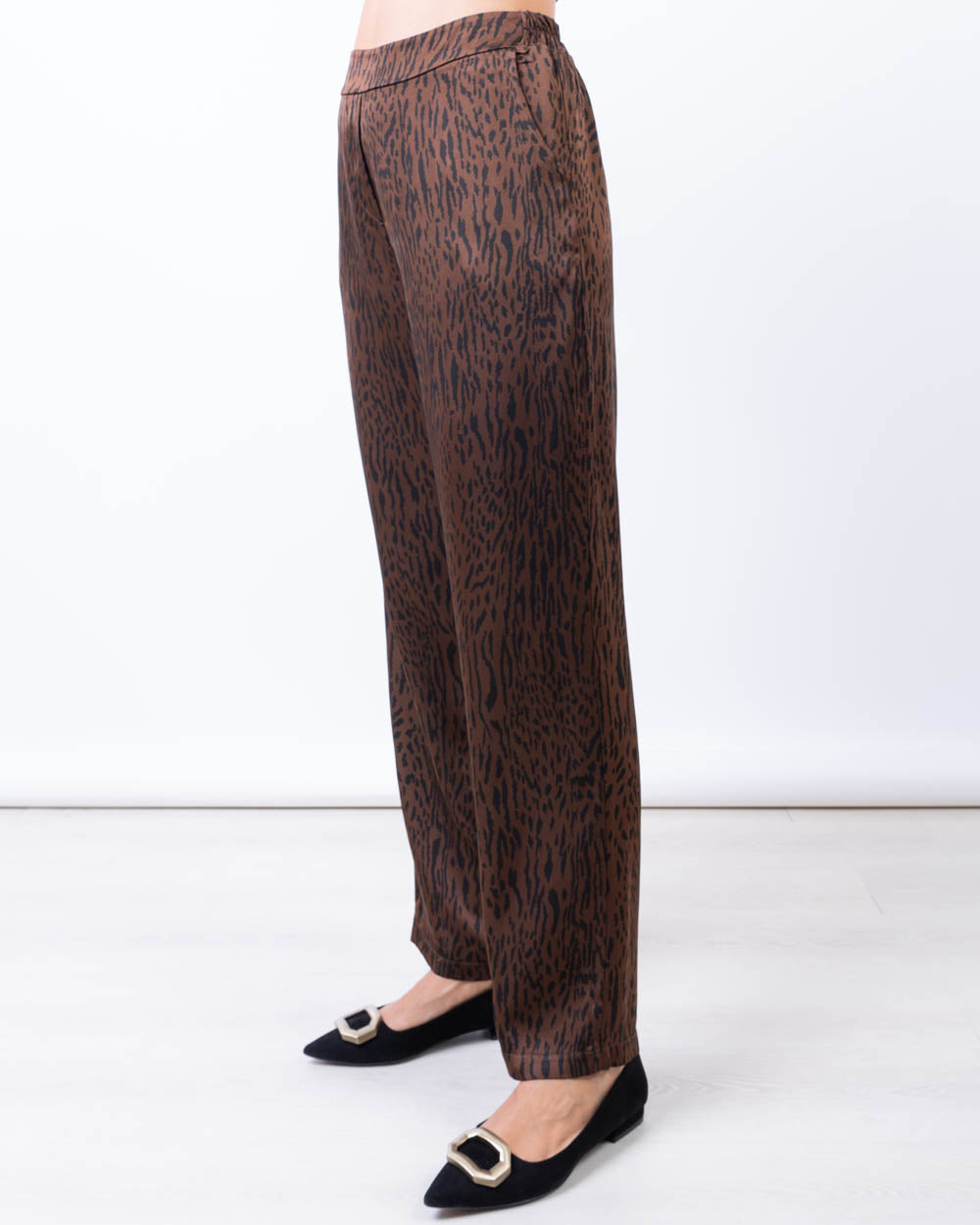 PANTALONE ANEMONE CIOCCOLATO