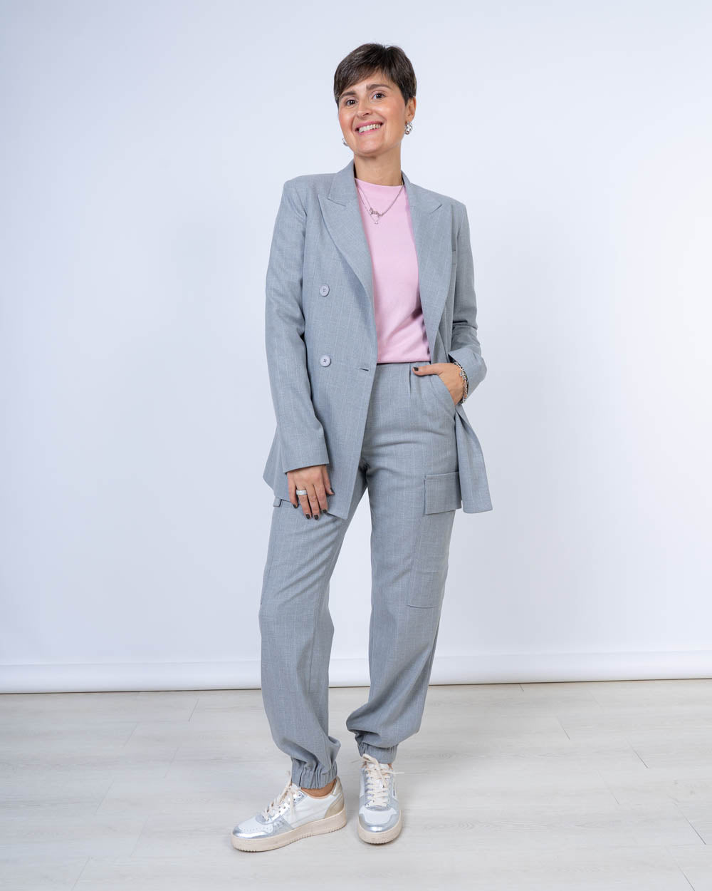 PANTALONE ANGELES GRIGIO