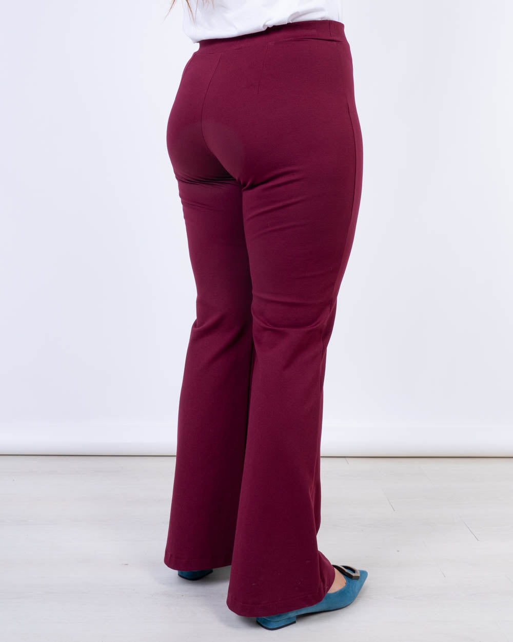 PANTALONE CHIC BORDEAUX