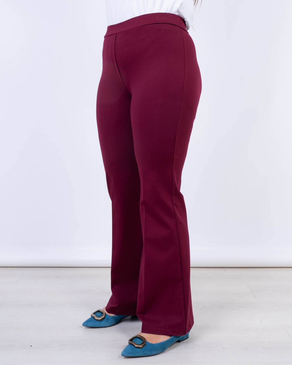 PANTALONE CHIC BORDEAUX