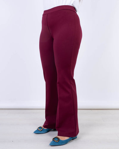 PANTALONE CHIC BORDEAUX