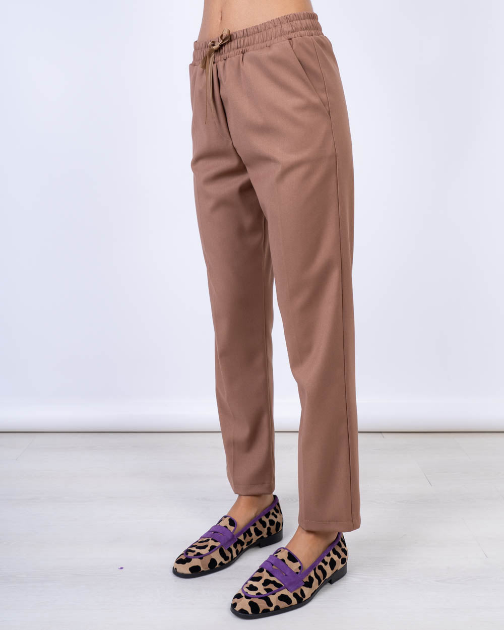 PANTALONE JOGGER CAMMELLO