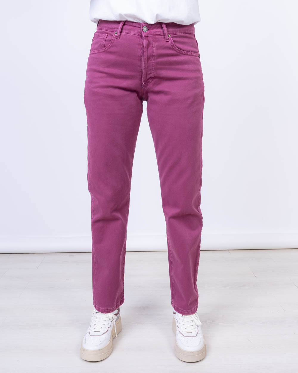 PANTALONE PLUTONE BORDEAUX