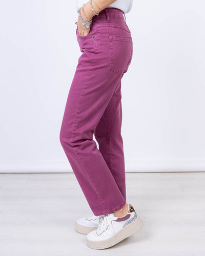PANTALONE PLUTONE BORDEAUX