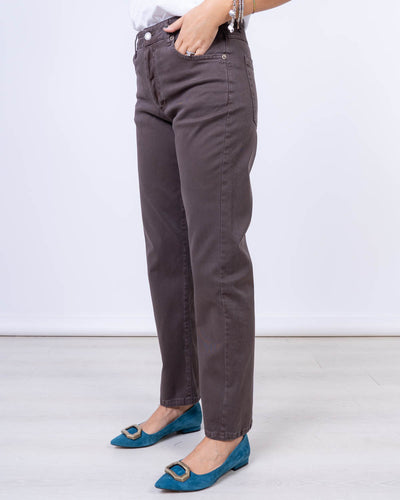 PANTALONE PLUTONE CIOCCOLATO