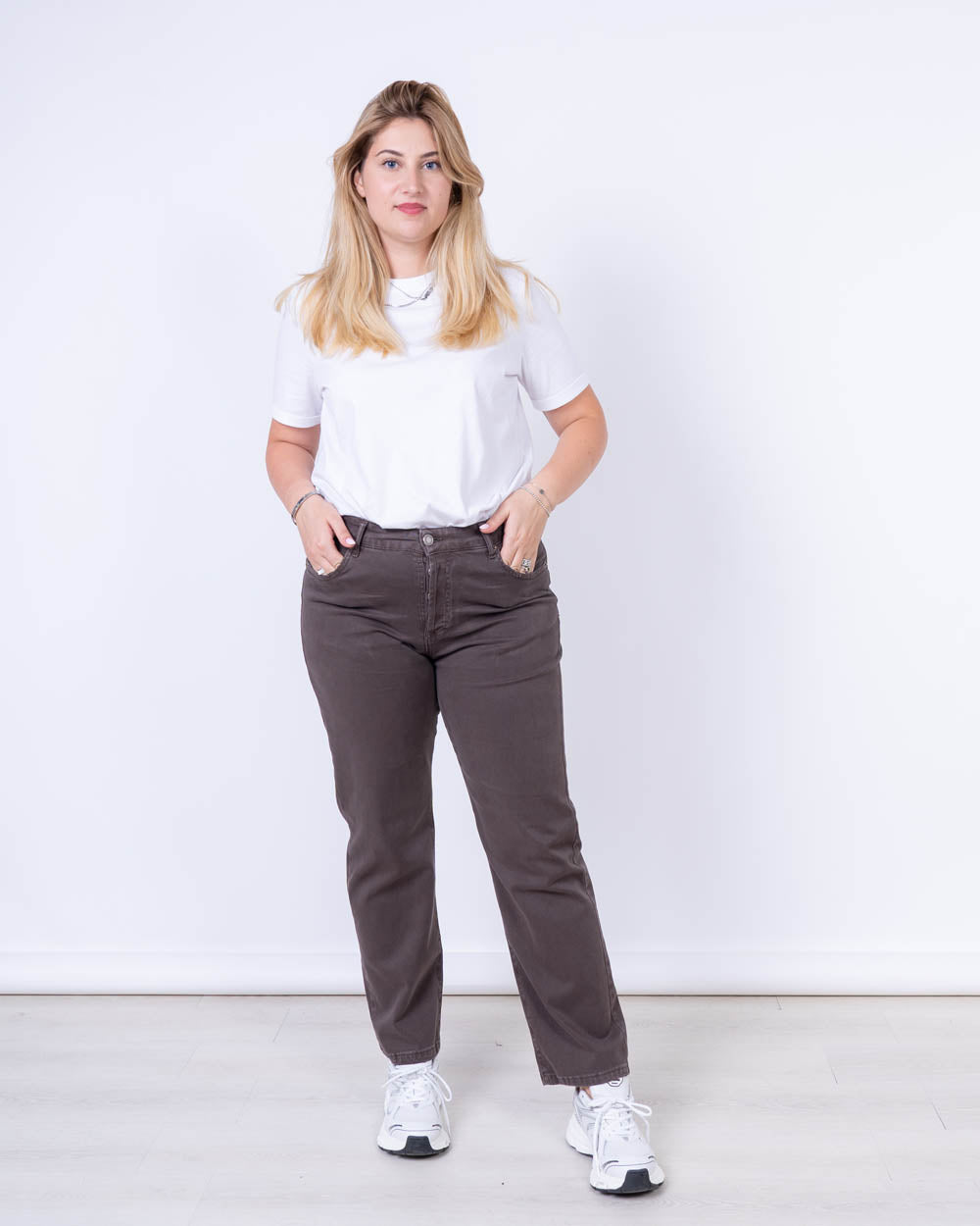 PANTALONE PLUTONE CIOCCOLATO