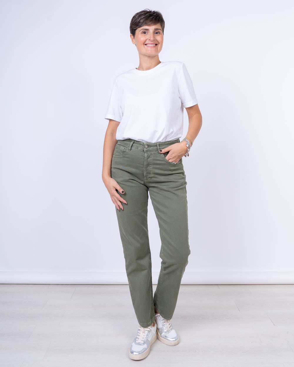 PANTALONE PLUTONE VERDE MILITARE