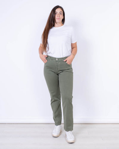 PANTALONE PLUTONE VERDE MILITARE